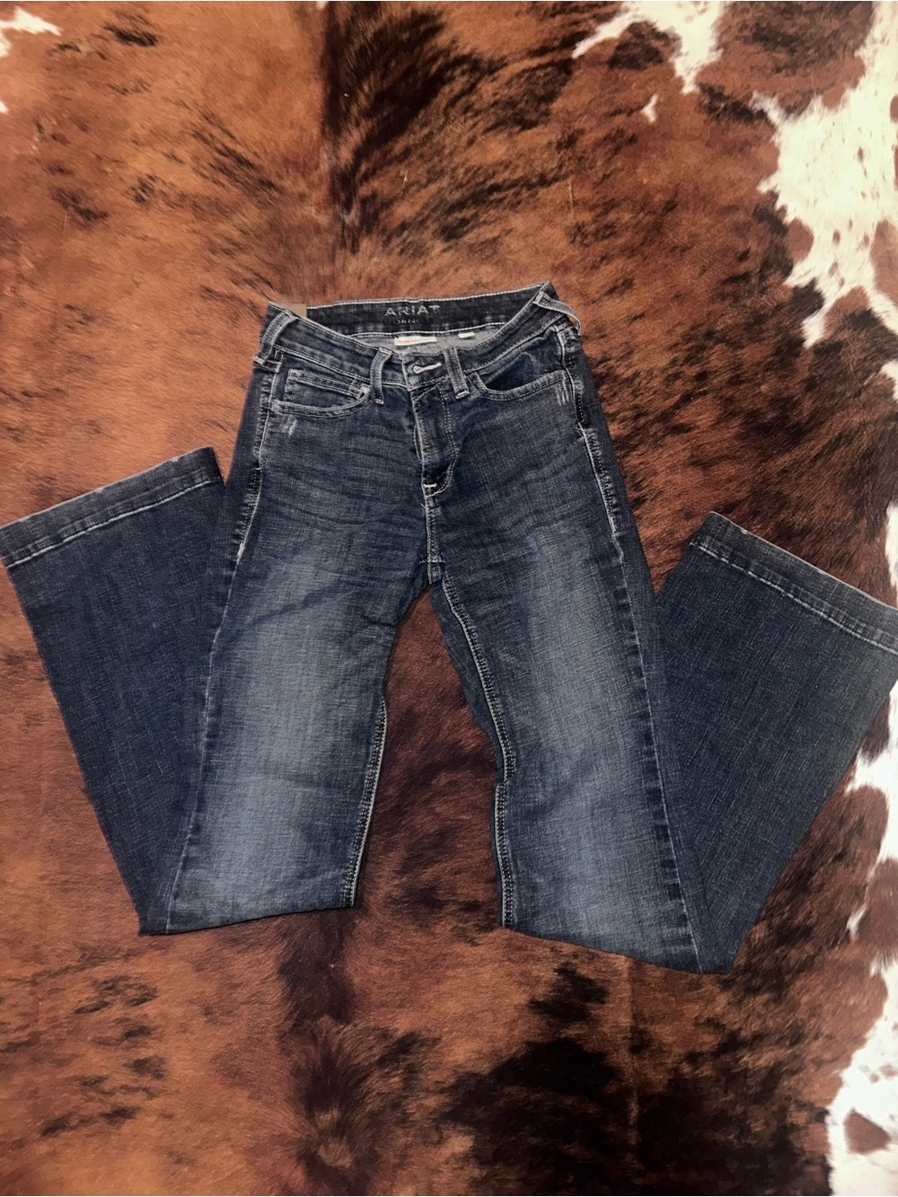 Ariat Women's Faded Blue Bootcut Jeans